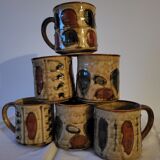 6 mugs