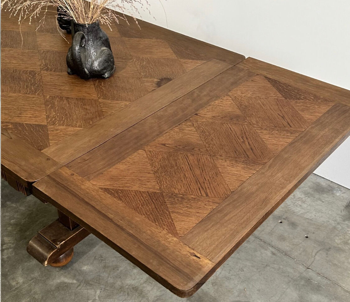 Mid-century oak table