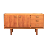 Scandinavian sideboard in clear teak 1960
