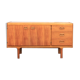 Enfilade scandinave en teck clair 1960