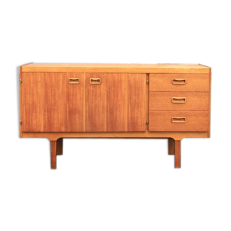 Scandinavian sideboard in clear teak 1960