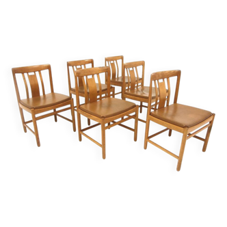Set de 6 chaises de table, Gunnar Myrstrand pour Källemo Möbelfabrik, Suède, 1960