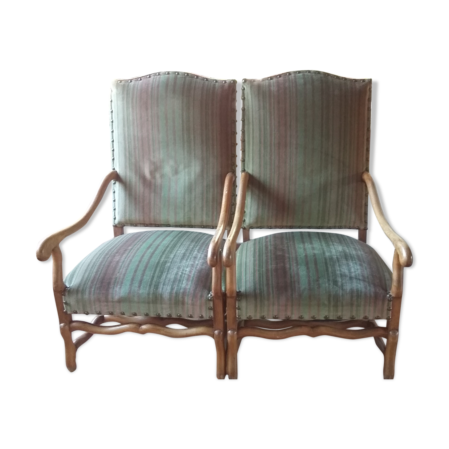 Pair of armchairs