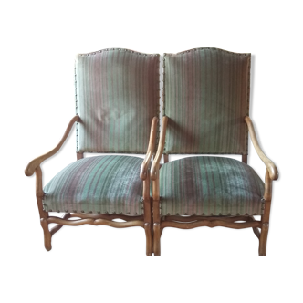 Pair of armchairs