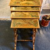 Nesting tables. Art Nouveau, late nineteenth / early twentieth century