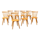12 chaises bistrot de style scandinave