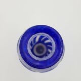 Multi-layer glass paste vase signed degue