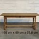 Oak farmhouse table