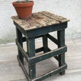 Former green workshop stool