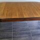Extendable Scandinavian table in teak, 1970s.