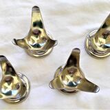 Stainless steel shell 18/10 : " letang and remy " vintage 1 set of 4