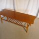 Scandinavian vintage teak coffee table