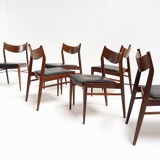 Set of 6 chairs by Oswald Vermaercke for V-Form