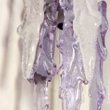 Applique de cristal. Italie, années 1970.