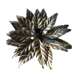 Sconces golden leaves