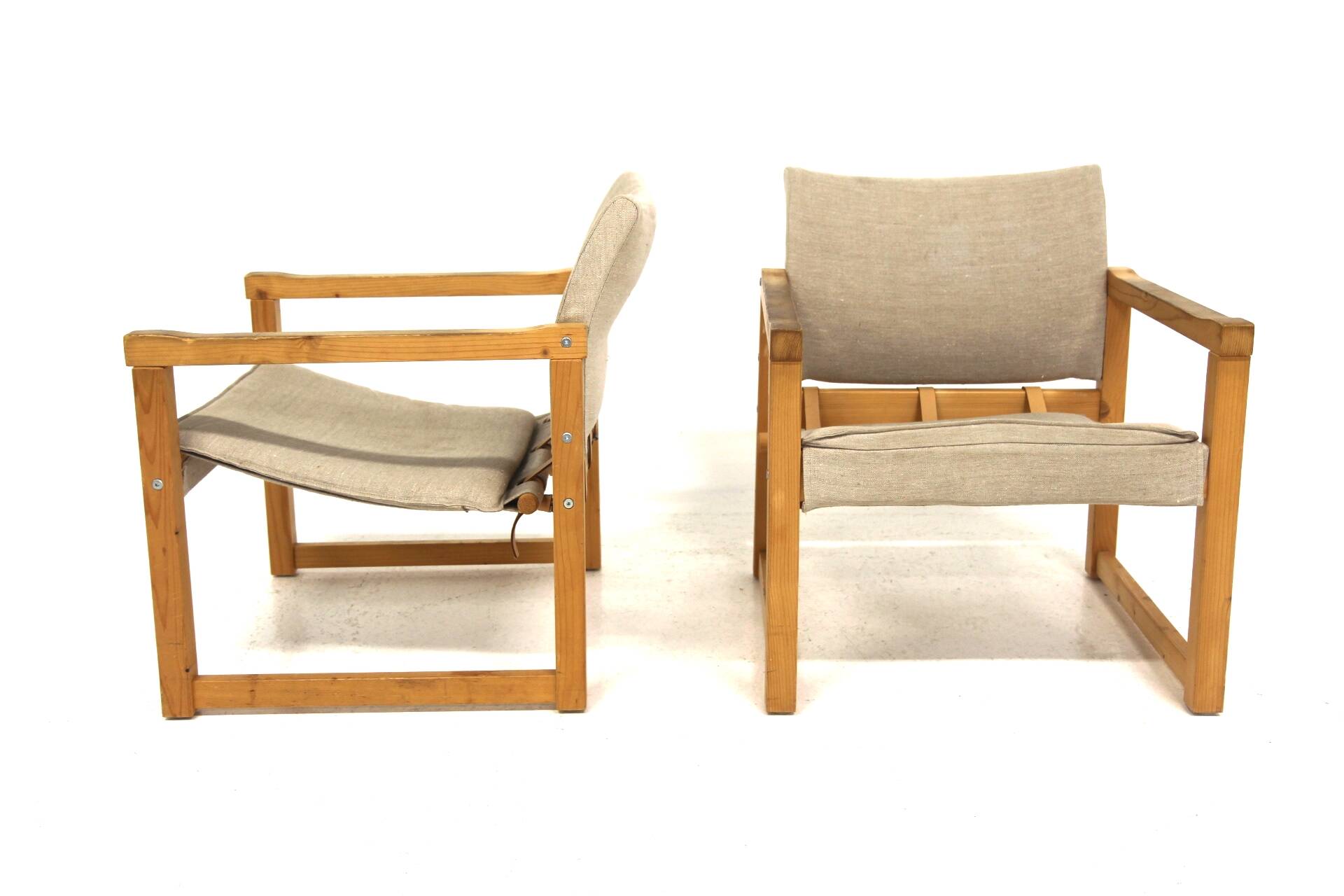 Set of 2 vintage "Diana" armchairs, Karin Mobring, Möbel-Ikea, 1970s