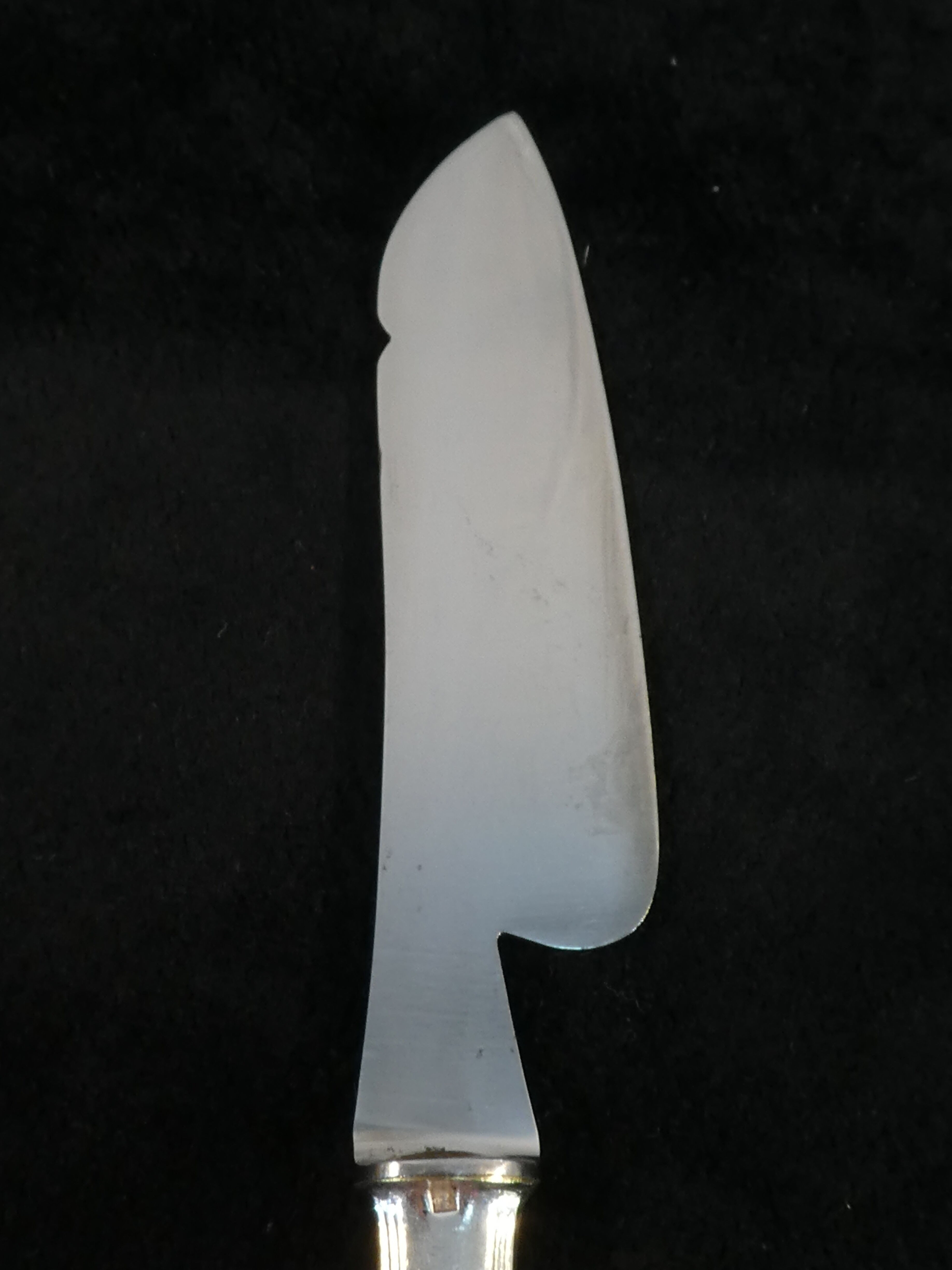 ART DECO CHRISTOFLE model BOREAL cheese knife by LUC LANEL No1