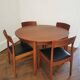 teak round table Johannes Andersen