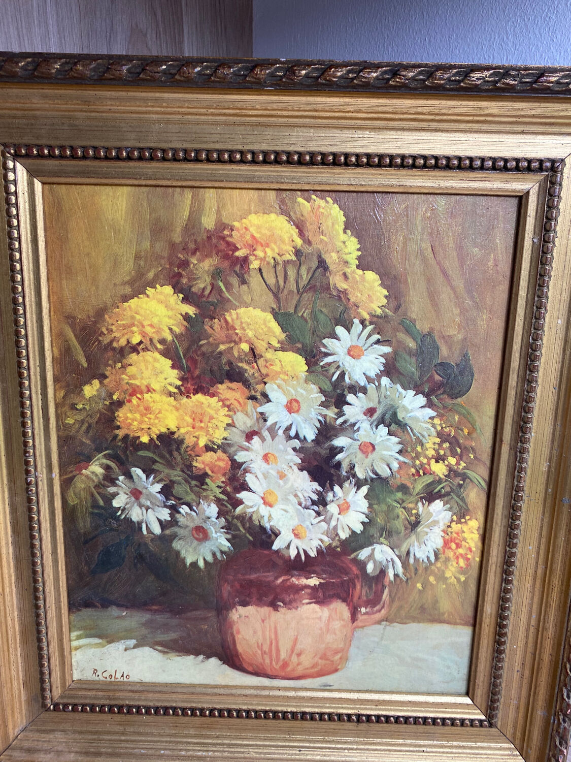Painting signed R.Colao