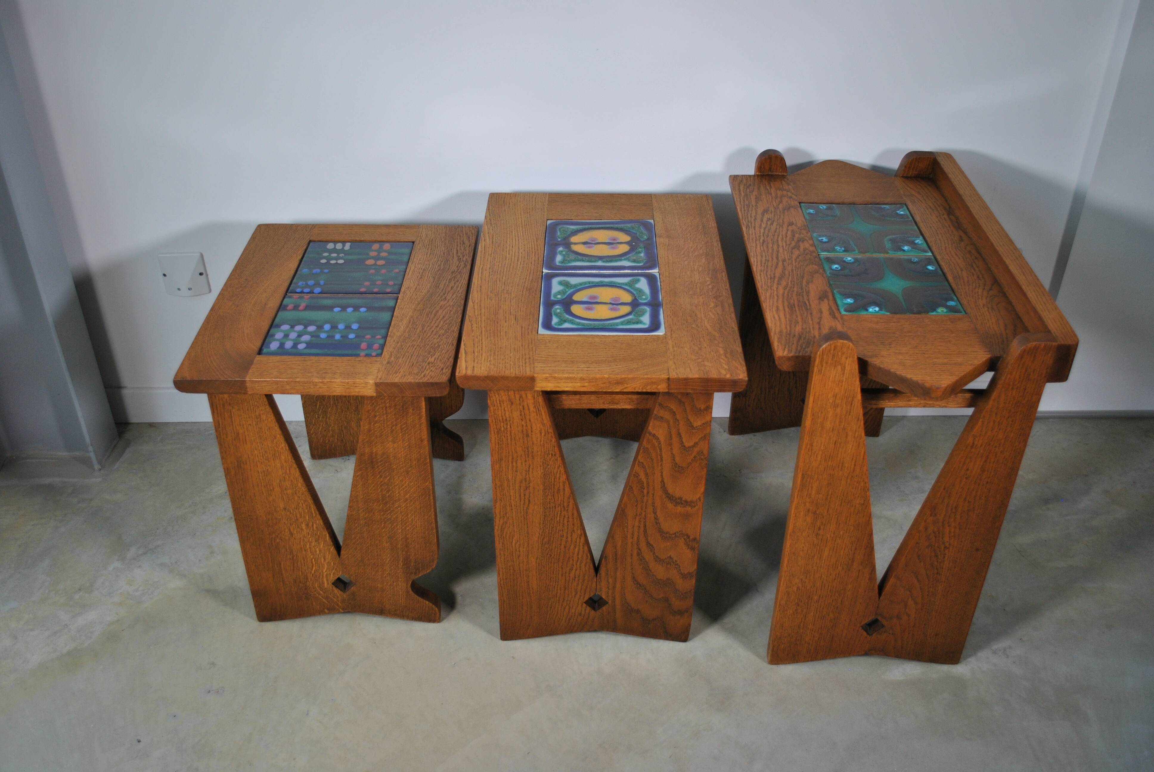 Pull out tables Guillerme and Chambron 1960