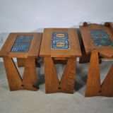 Pull out tables Guillerme and Chambron 1960