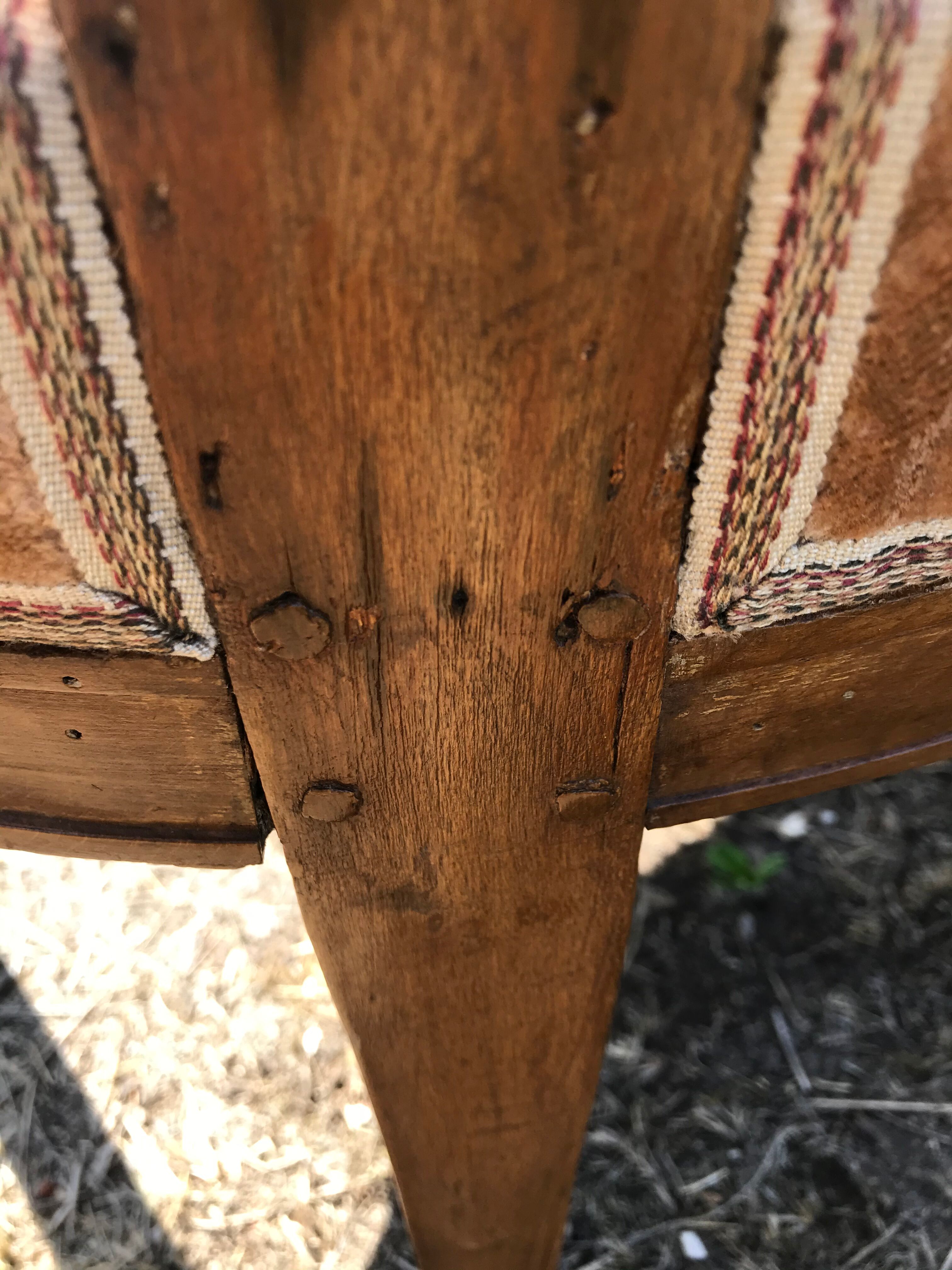 Empire era armchair pair