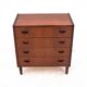 Teak chest of drawers, Denmark, 1960s