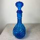 Blue Empoli Glass Carafe