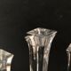 Candle holder crystal Nachtmann Art deco