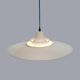 Vintage David Mogensen White Pendant Lamp, Super Light A/S, Danish Mid-Century