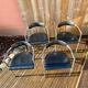 Series of 4 vintage armchairs