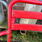 Old metal bistro chairs