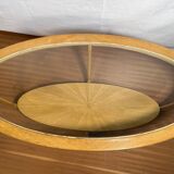 Mid-Century Retro Vintage Oak-Style Coffee Table by Nathan Furniture  Edged