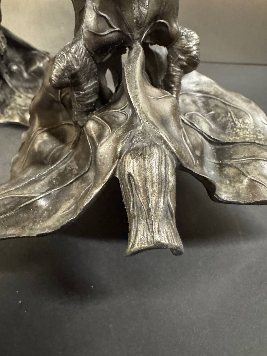 Pair of Art Nouveau candlesticks circa 1900
