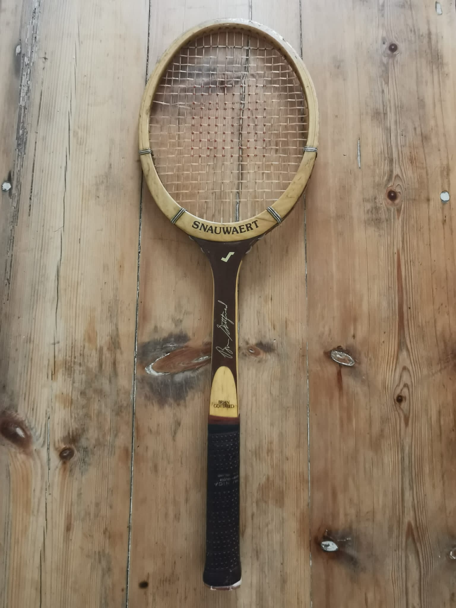 Vintage tennis racket