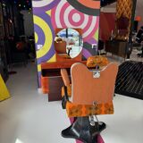 Orange dressing table