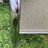 Leatherette office armchair