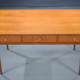 Mid-Century Teak Freestanding Desk from Bartels, 1960s