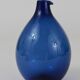 Glass vase signed Bleu Timo Sarpaneva Pullo Oiseau, Iittala, Finland, 1950s