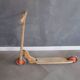 Old wooden scooter