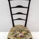Pair of Chiavari Mid-Century Modern Italian High Back Chair