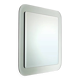 Square wall mirror with beveled edges, 1970s