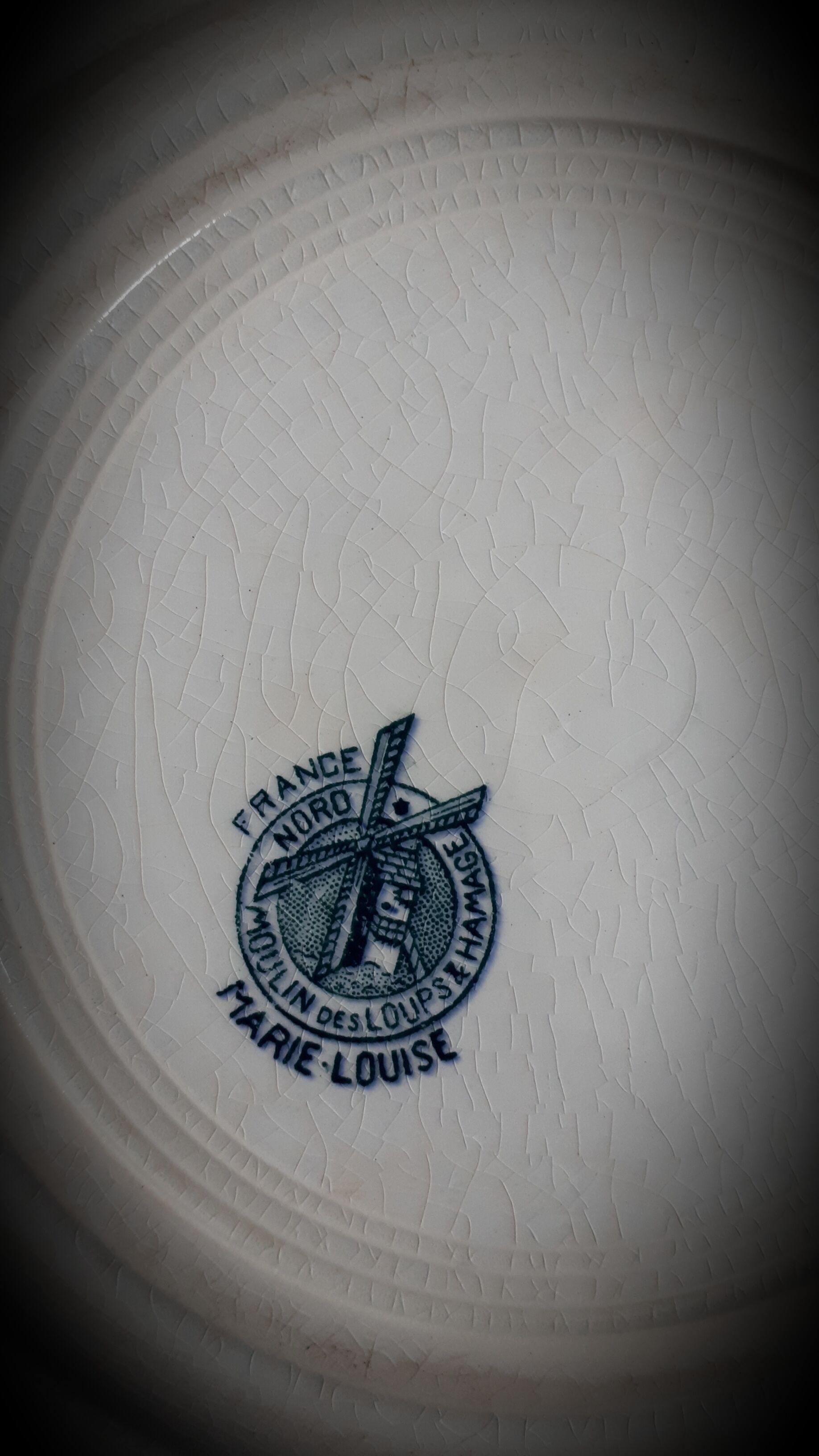 6 Marie Louise flat plates