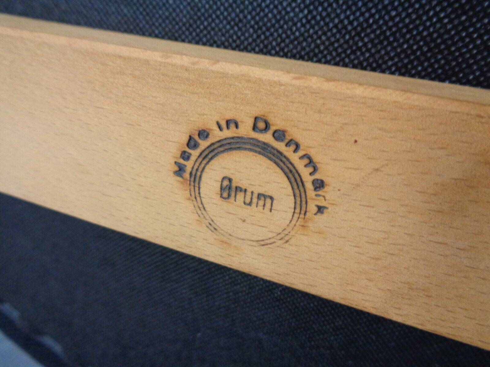 Captains Armchair by Erik Buch for Ørum Furniture Factory, Denmark, 1960s