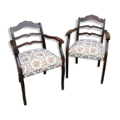 Paire de fauteuils de bridge, 1950