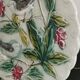 Plate in slip with birds late nineteenth