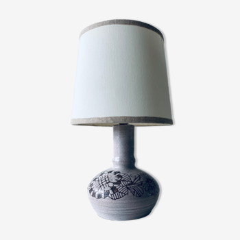 Ceramic lamp signed la Tournerie