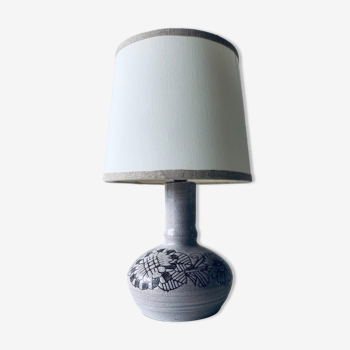 Lampe en céramique signée la Tournerie