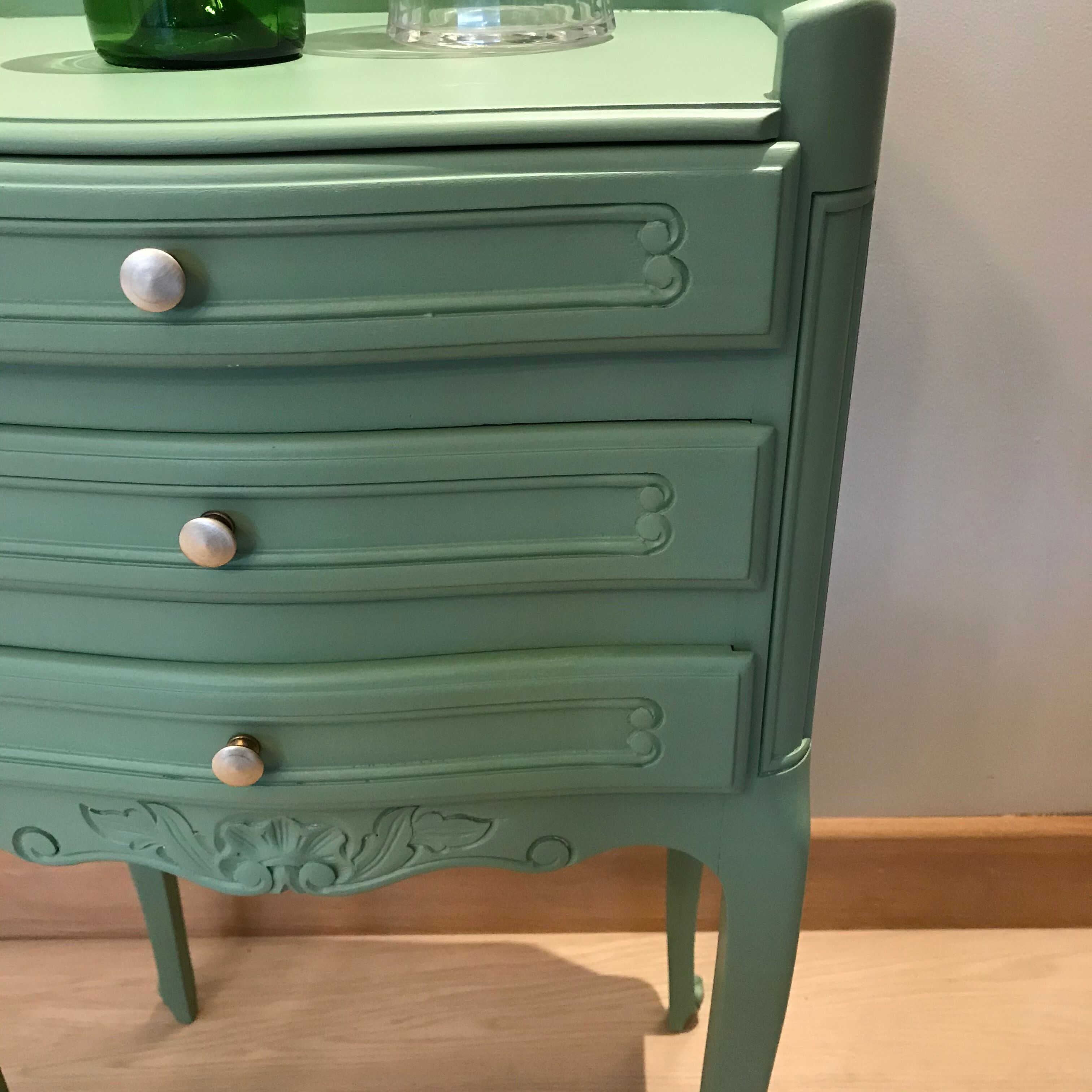 Louis XV beside table