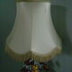 73cm gold metal lampshade with fabrics